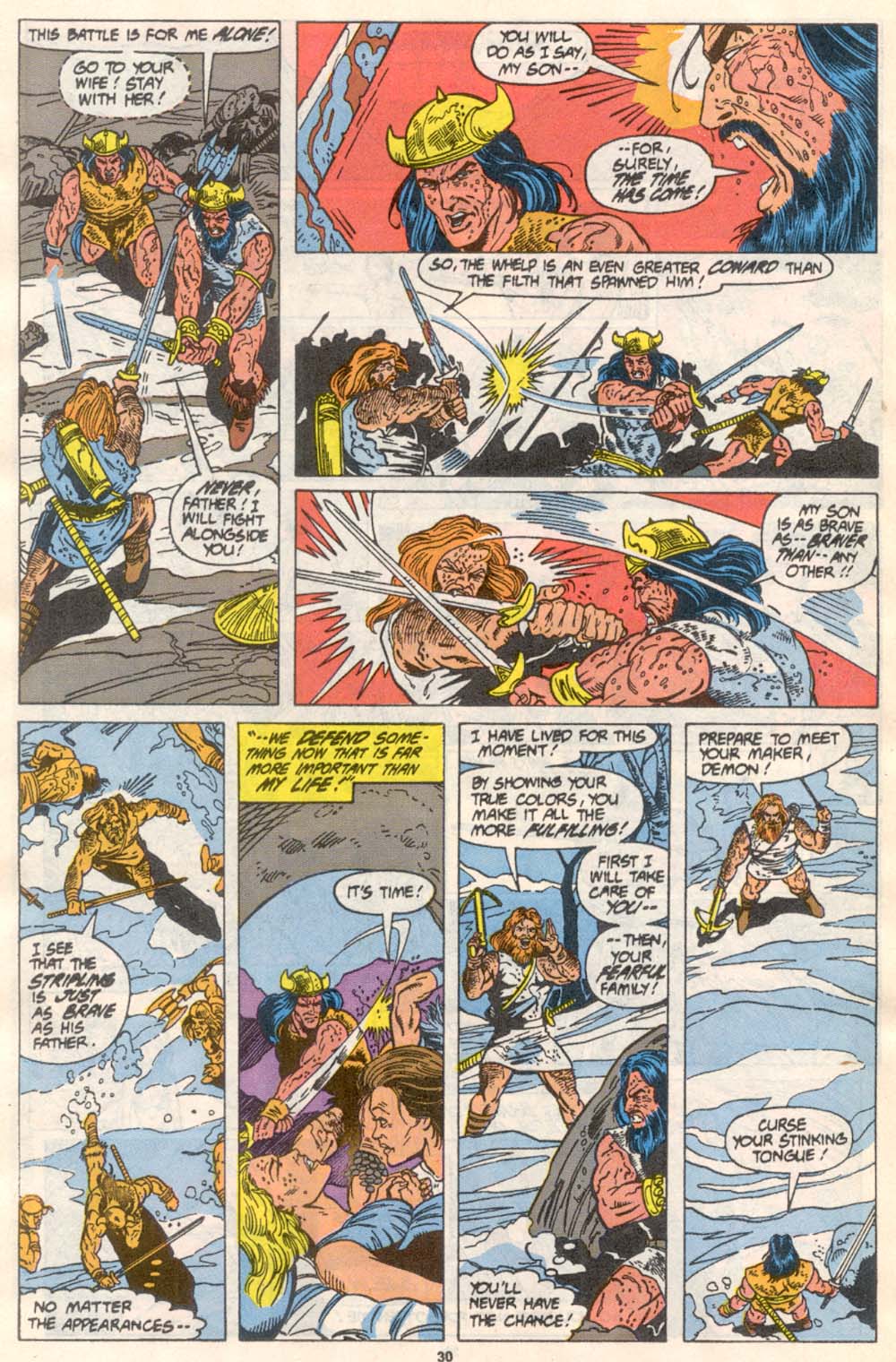 Read online Conan the Barbarian (1970) comic -  Issue #232 - 25