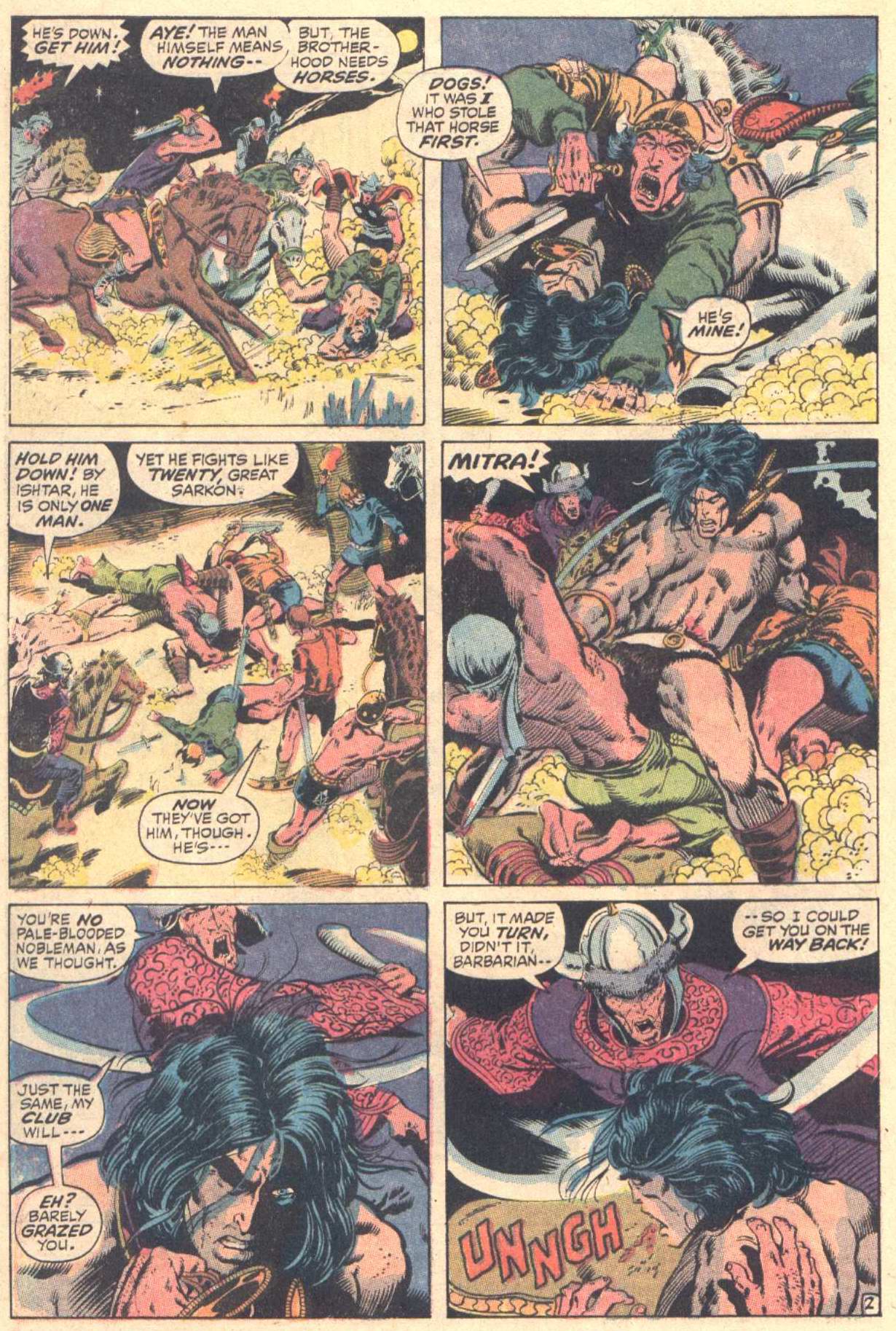 Read online Conan the Barbarian (1970) comic -  Issue #13 - 3