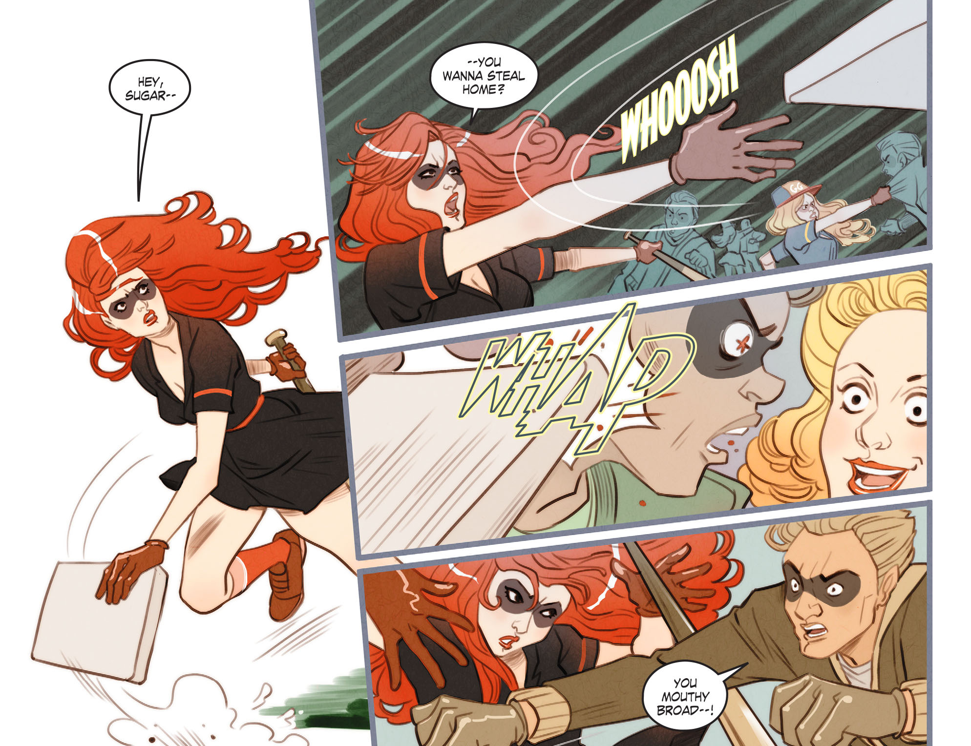 Read online DC Comics: Bombshells comic -  Issue #1 - 12