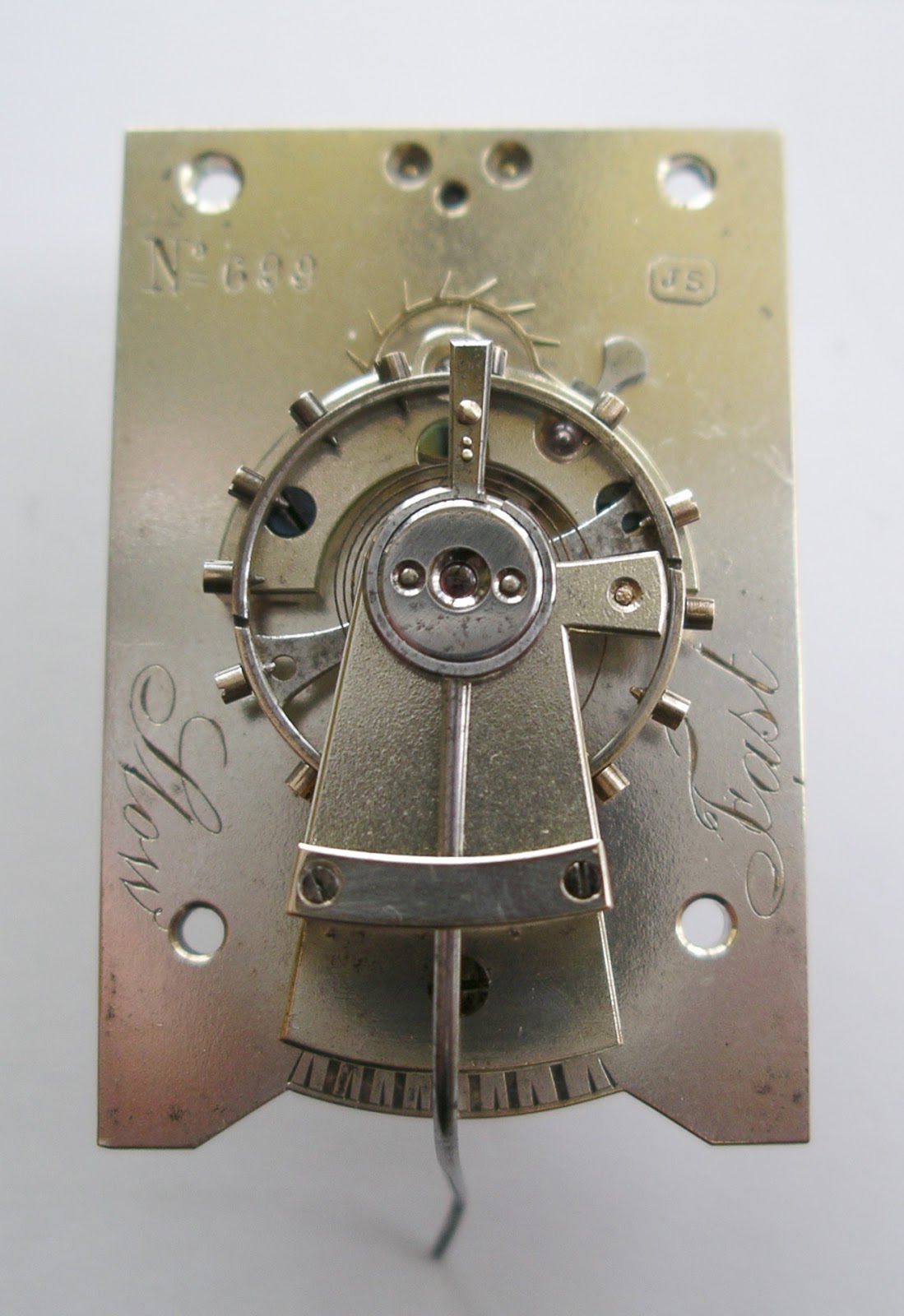 Joseph Soldano escapement restoration The escapement from a Carriage