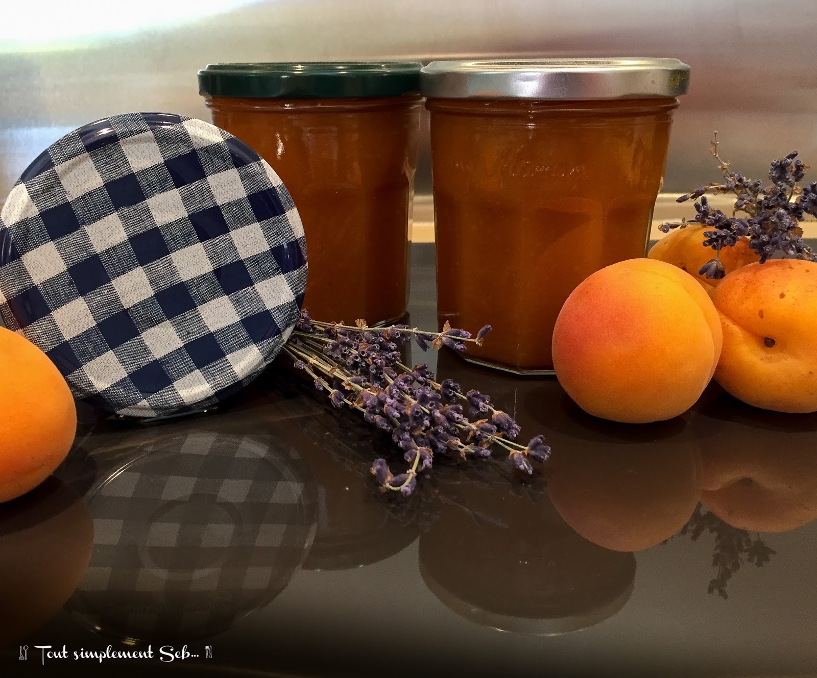 Tout simplement Seb Confiture abricot lavande Tout simplement