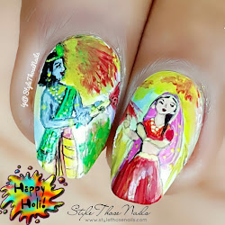 holi nail artistic nails courtesy those