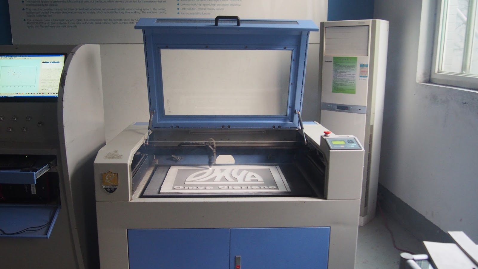 JinQiang laser CNC equipment Co,LTD Rubber stamp engraving