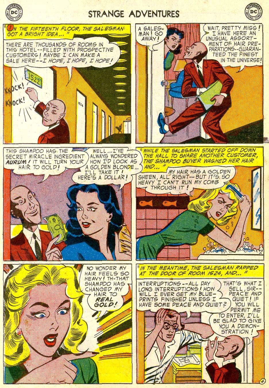Read online Strange Adventures (1950) comic -  Issue #46 - 22