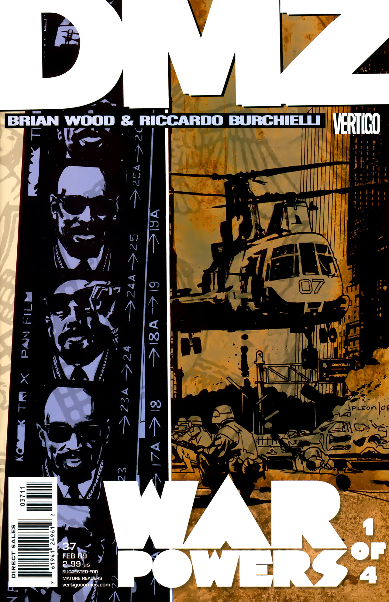 Read online DMZ (2006) comic -  Issue #37 - 1