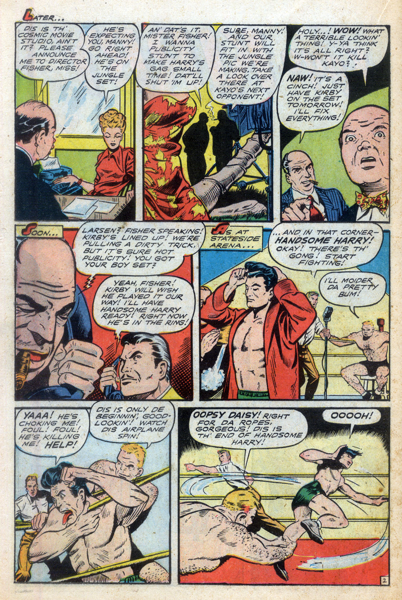 Read online Fight Comics comic -  Issue #58 - 22