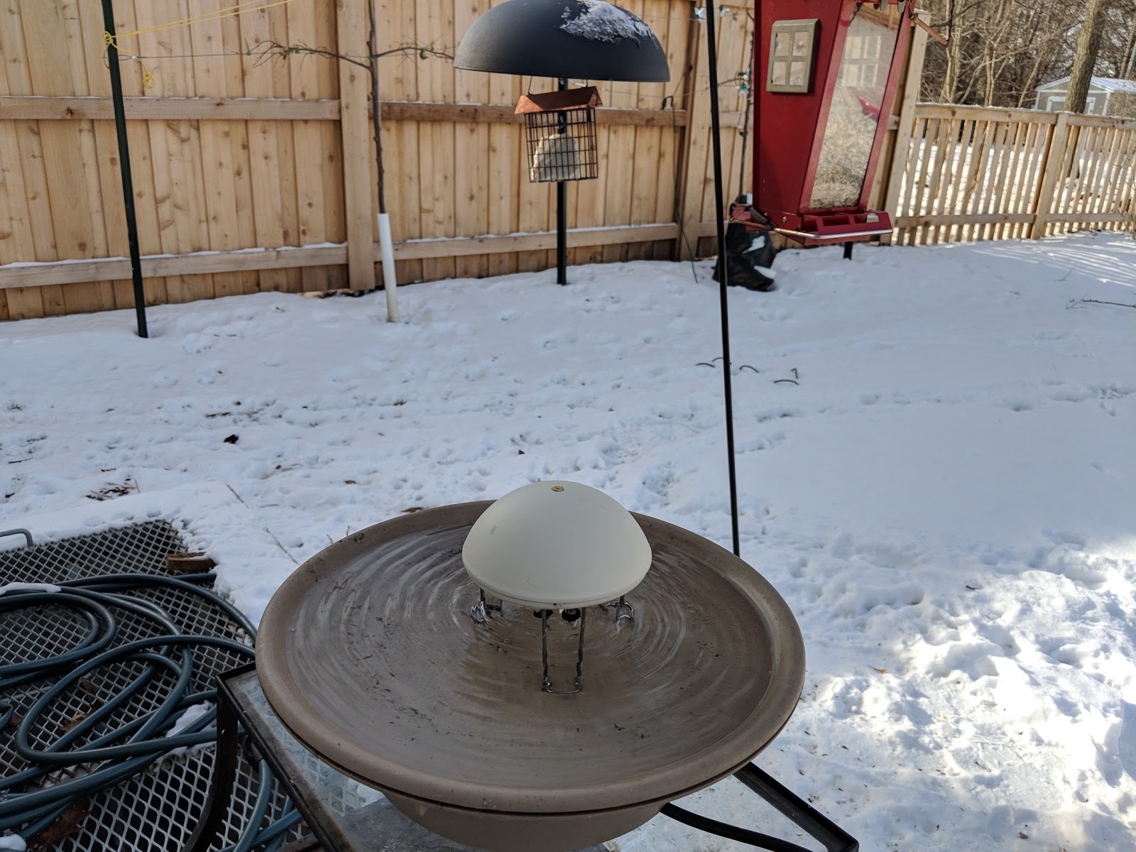 Water Wiggler for our Bird Bath - Round 2