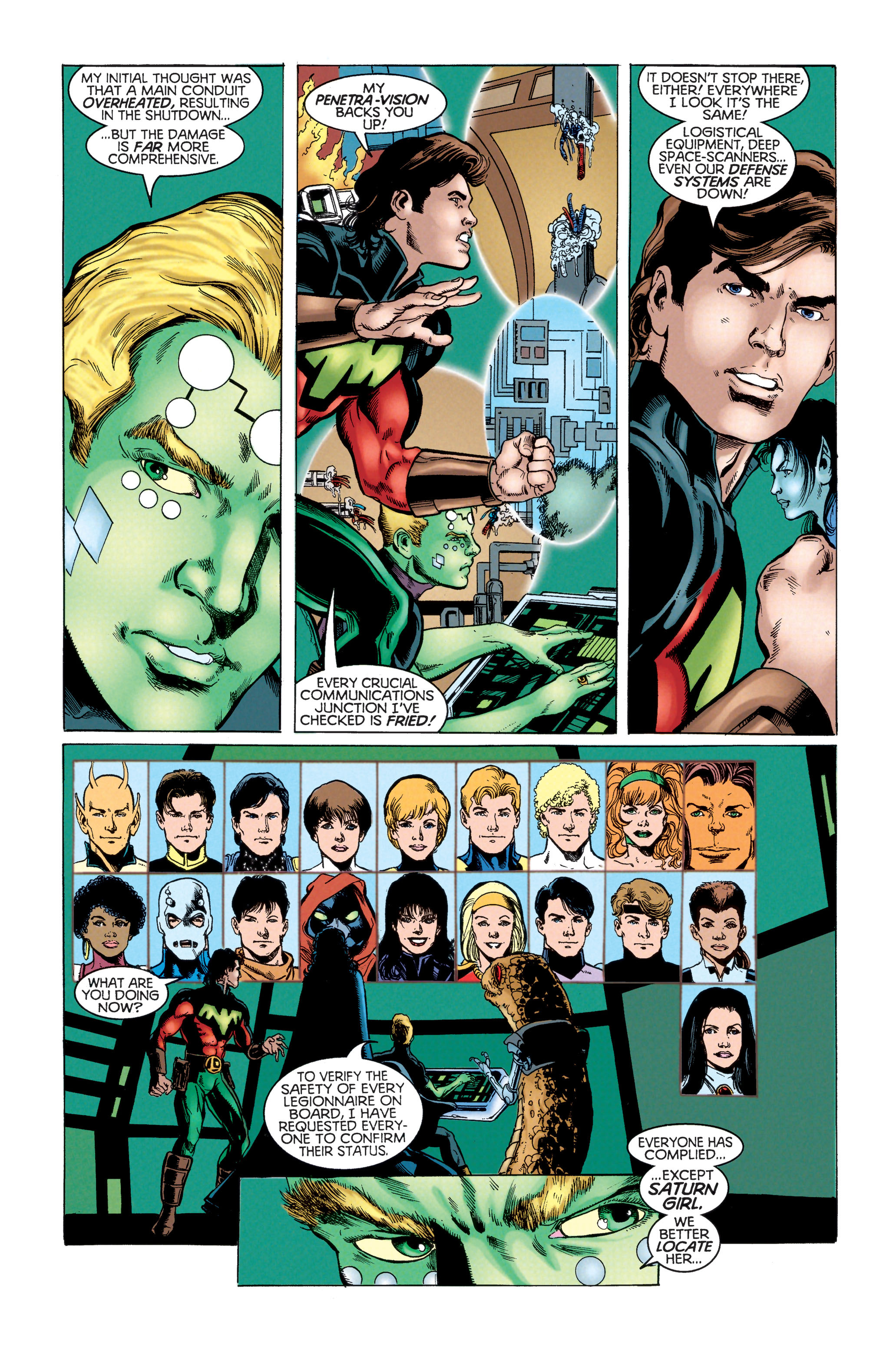Read online Titans/Legion of Super-Heroes: Universe Ablaze comic -  Issue #2 - 9