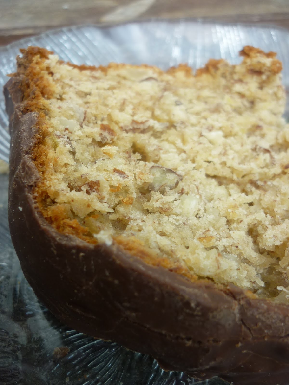 estrellacanela: Bananenkuchen mit Schokoguss