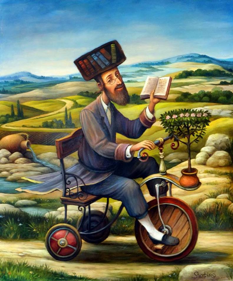 Eterna Sefarad Boris Shapiro's New Painting "Road Prayer"