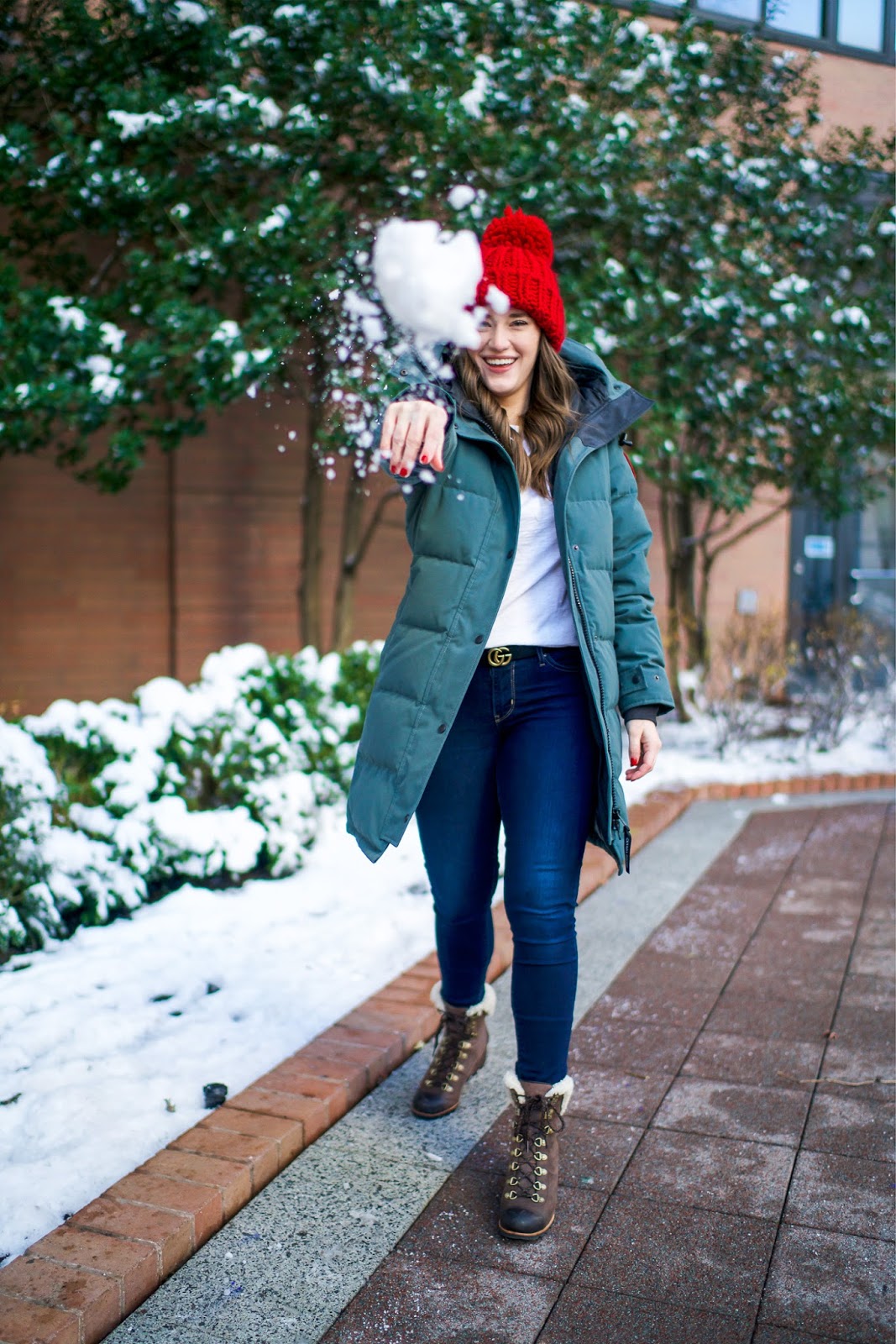 New York City Snow Day Connecticut Fashion and Lifestyle Blog