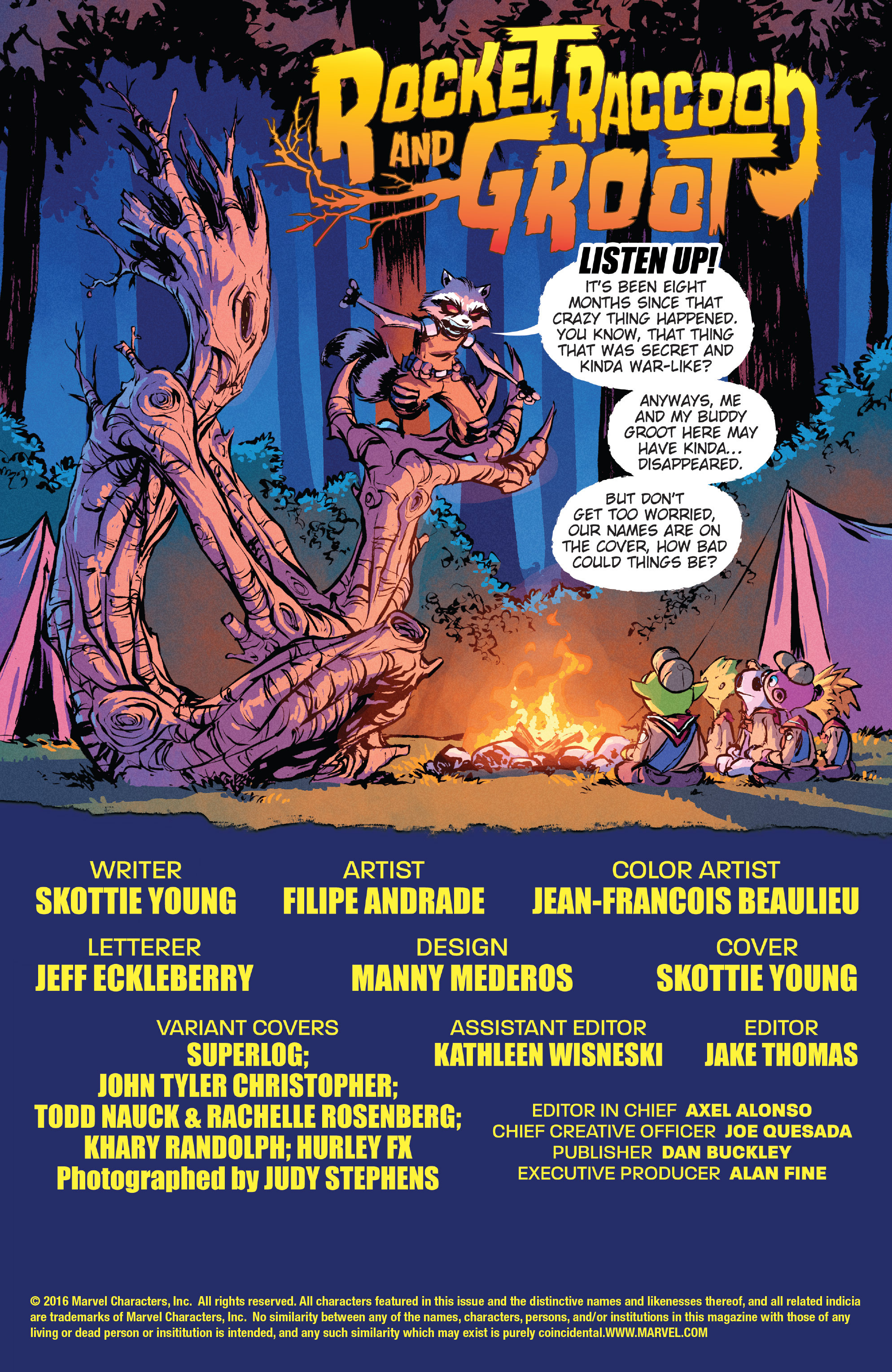 Read online Rocket Raccoon & Groot comic -  Issue #1 - 2