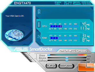 تحميل برنامج لكسر سرعة كروت الشاشة لرفع ادائها ASUS SmartDoctor 5.57