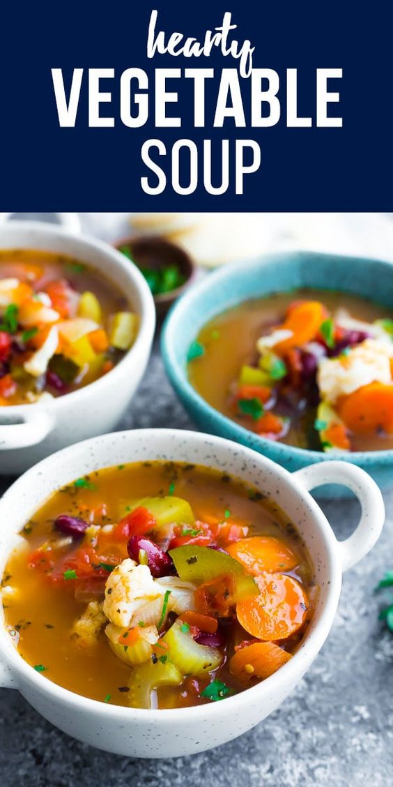 Hearty Vegetable Soup The Country Cook Easy Recipes