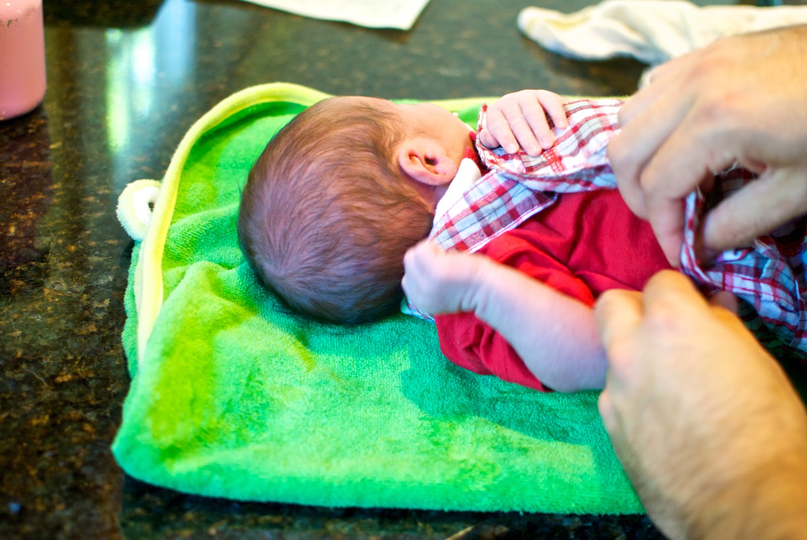 Footed Jammies How To Bathe A Baby (A Picture Tutorial)