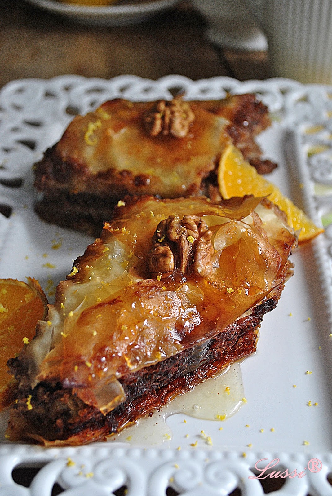 Lussi`s World of Artcraft Баклава с халва / Baklava with halva