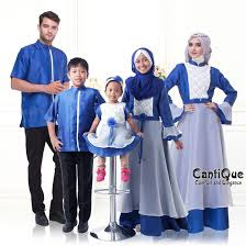 35 Desain  Baju  Muslim Keluarga  Seragam  Modern Terbaru 