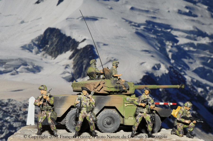 la SAGAIE des Chasseurs Alpins ! ou, les montagnards sont là !