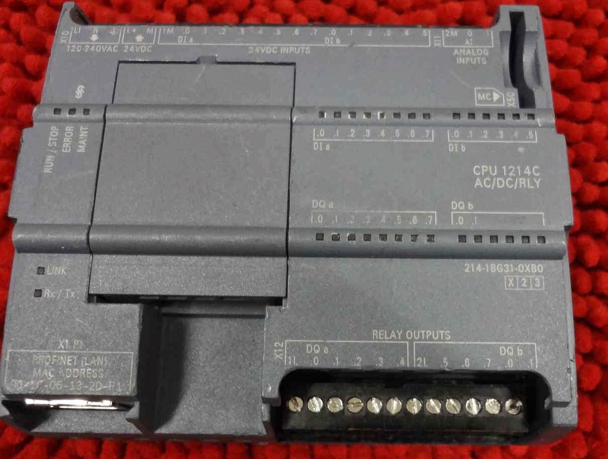 Siemens S7 1200 Cpu 1214c Dc/dc/dc Datasheet