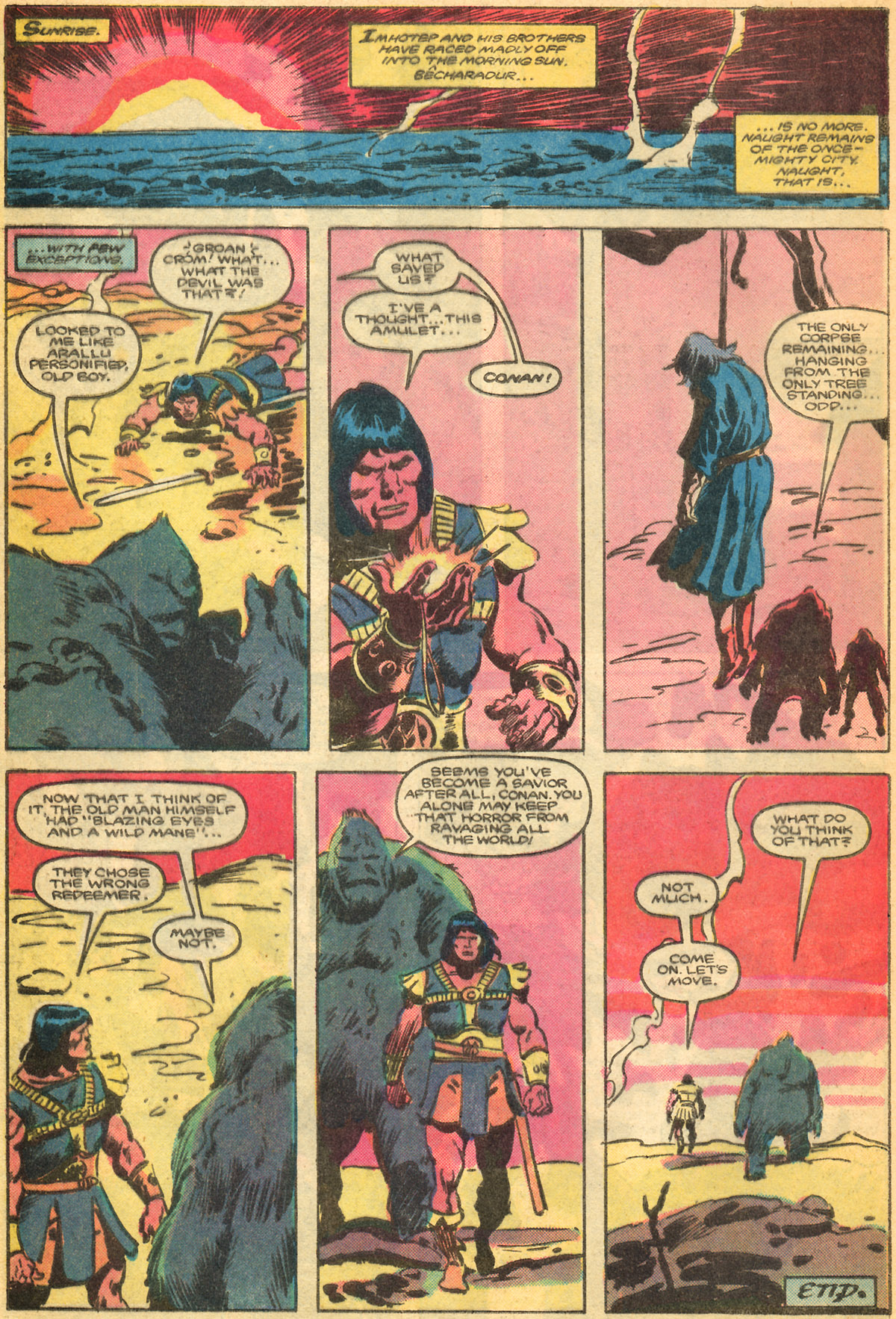 Read online Conan the Barbarian (1970) comic -  Issue #179 - 23