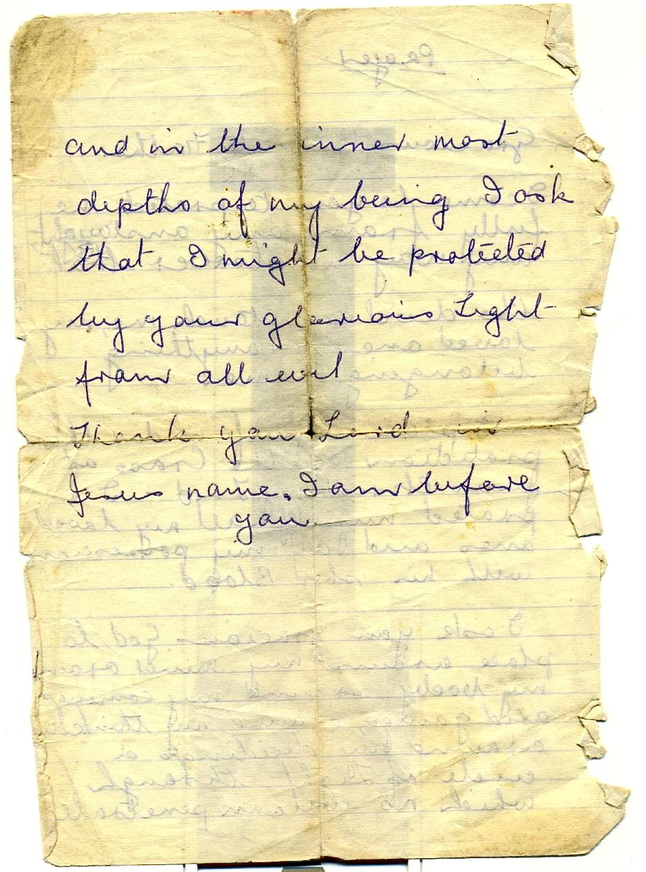 Geoff Thompsons Blog Prayer of Protection