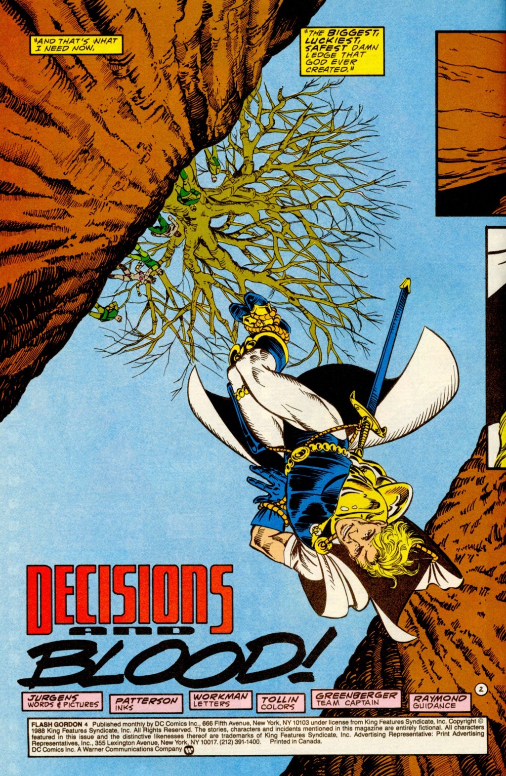 Read online Flash Gordon (1988) comic -  Issue #4 - 3