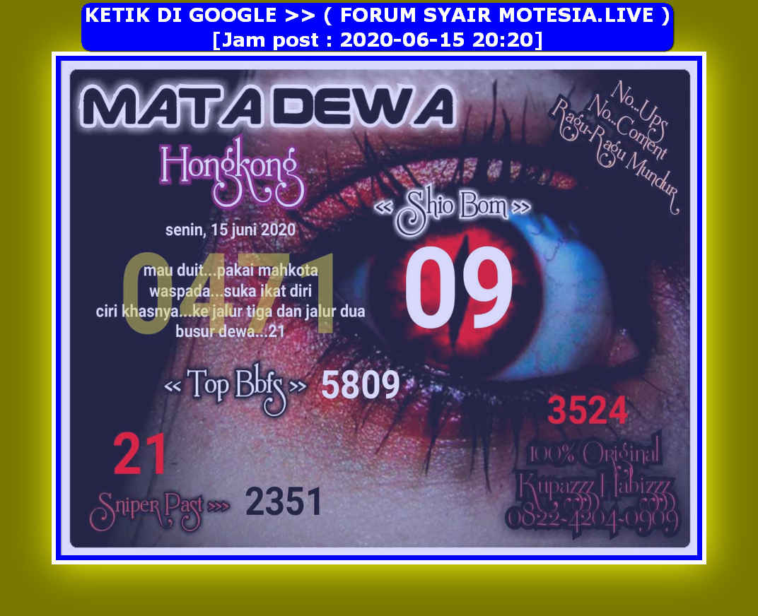 1 New Message Kode Syair Hongkong 15 Juni 2020 Forum Syair Togel Hongkong Singapura Sydney 1 New Message Kode Syair Hongkong 15 Juni 2020 Forum Syair Togel Hongkong Singapura Sydney