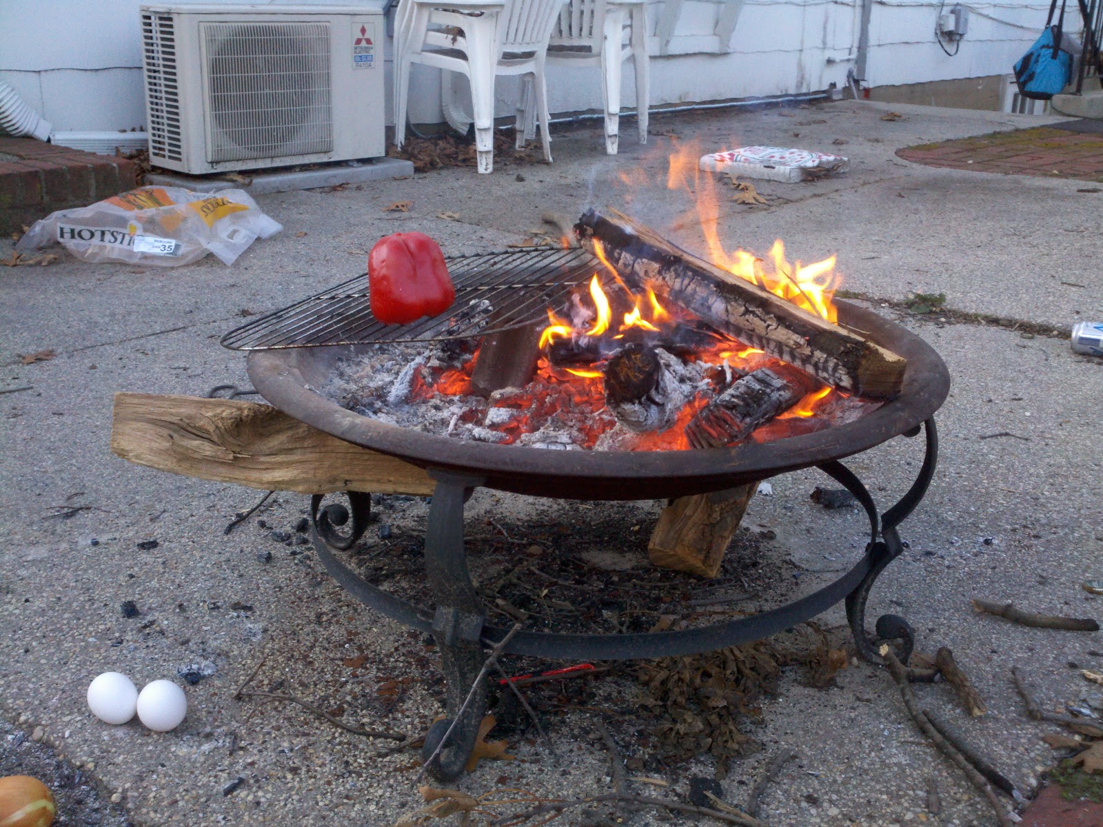 Under The Influence Cooking Cooking by the fire pit