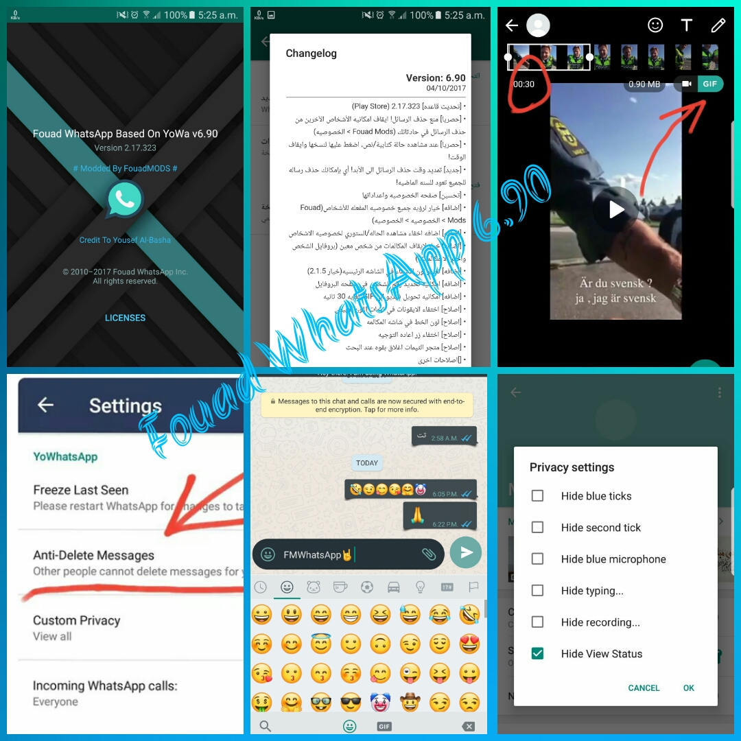 Fouad WhatsApp v6.90 Latest Version Download Now