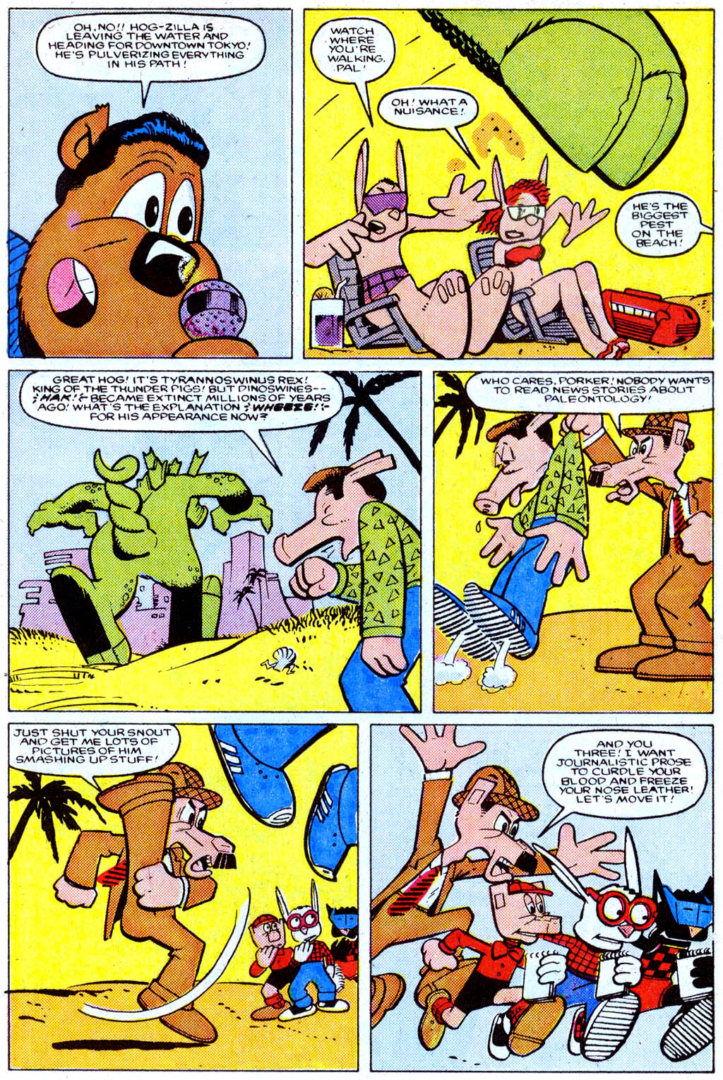 Read online Peter Porker, The Spectacular Spider-Ham comic -  Issue #8 - 10