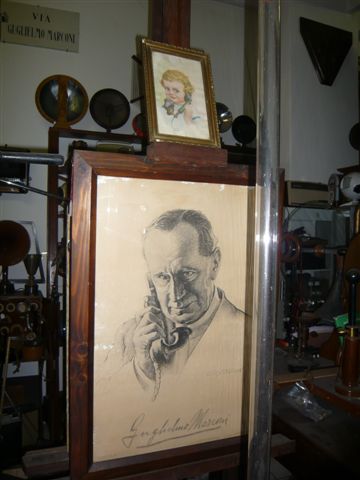 Ritratto di Guglielmo Marconi ripreso nel 1930