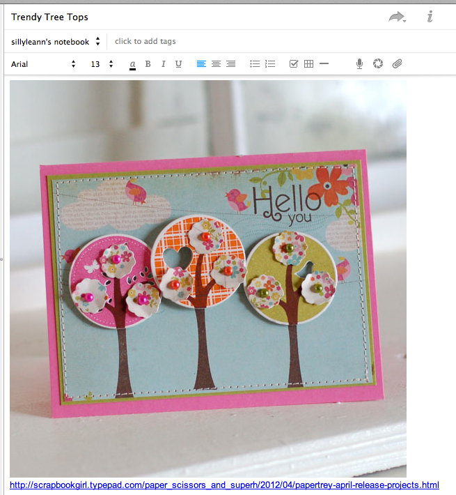 Sillyleann designs evernote tutorial part 2 creating a note