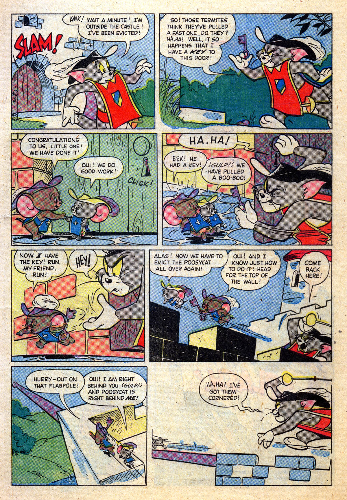 Read online M.G.M's The Mouse Musketeers comic -  Issue #8 - 9