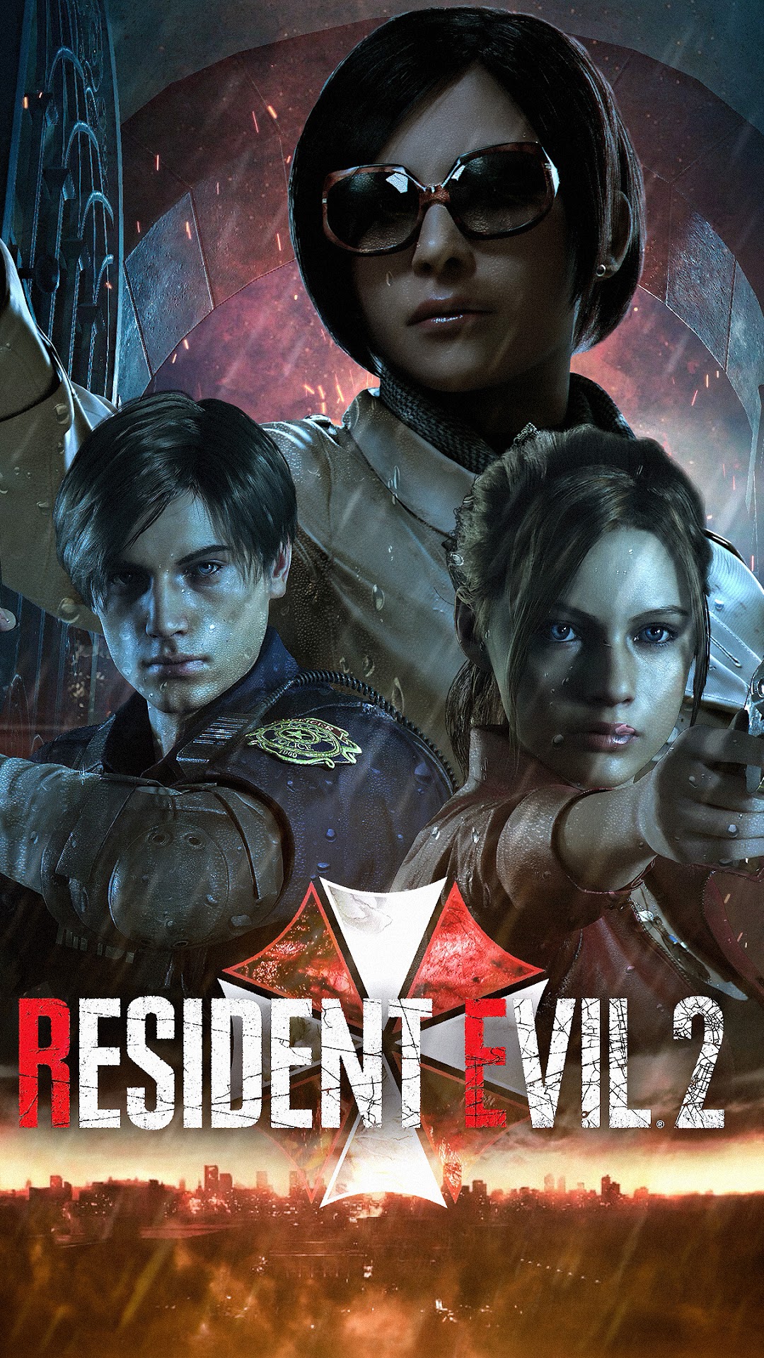 Resident Evil 2 Leon S Kennedy Claire Redfield Ada Wong 4k 3840x2160 Wallpaper 34