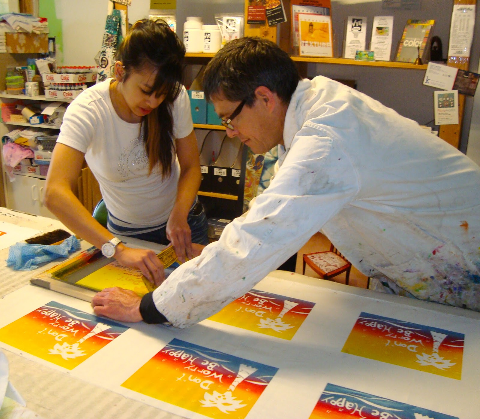 Gunnel Hag Super Easy Screen Printing Tutorial