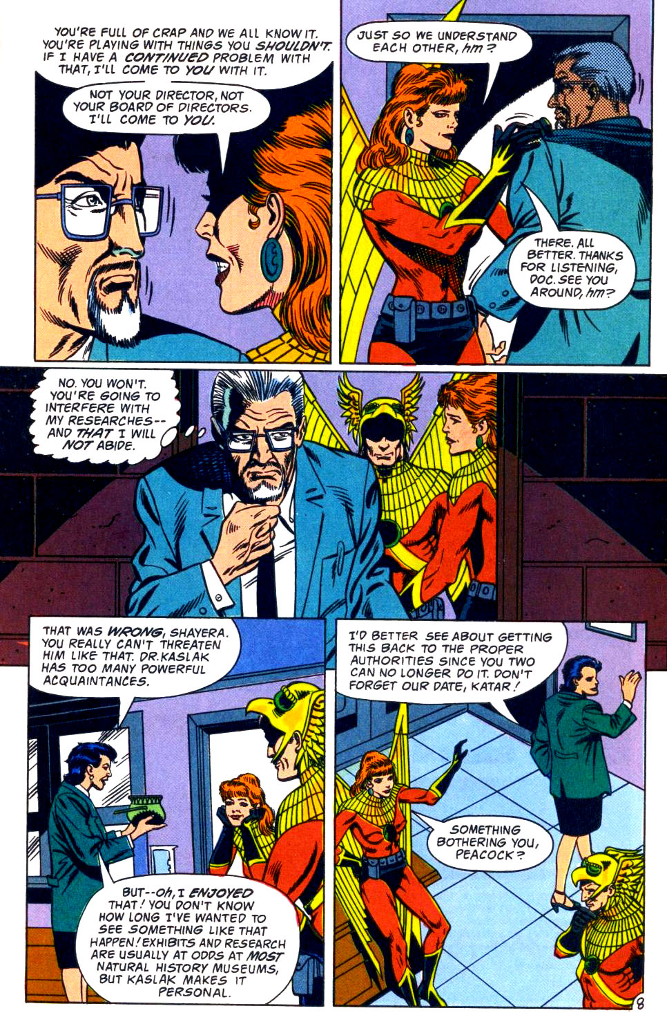 Read online Hawkworld (1990) comic -  Issue # _Annual 3 - 9