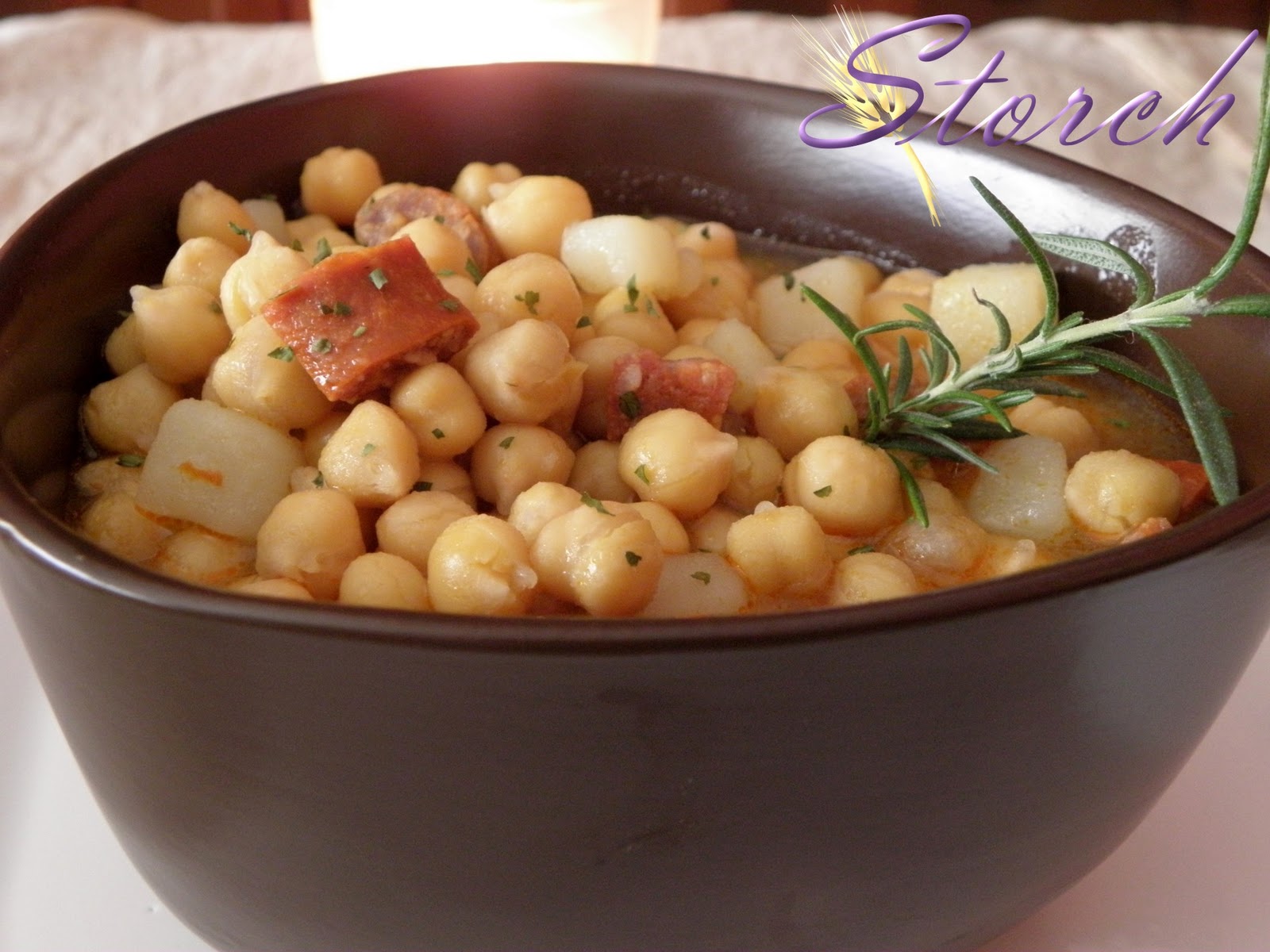GARBANZOS GUISADOS LA COCINA DE STORCH