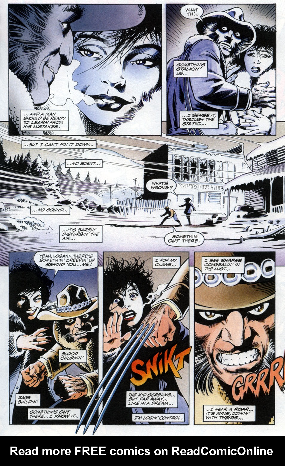 Read online Marvel Graphic Novel comic -  Issue #65 - Wolverine - Bloodlust - 9