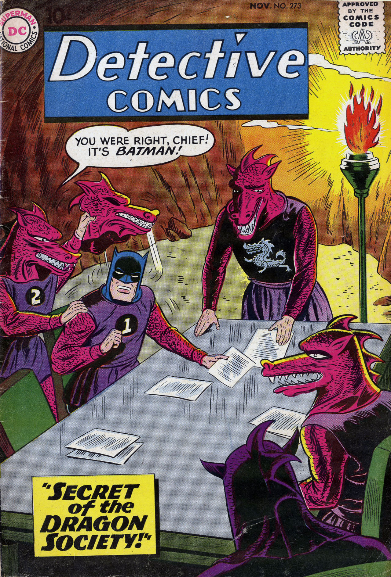 Read online Detective Comics (1937) comic -  Issue #273 - 1