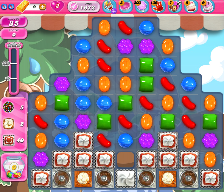 Candy Crush Saga 1672 Candy Crush Saga 1672