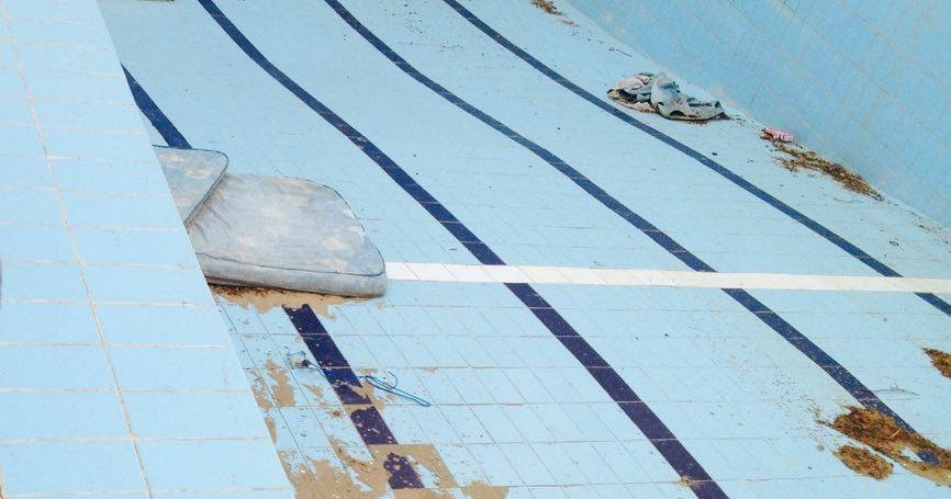 The Abandoned Pool - NaPoWriMo - #5