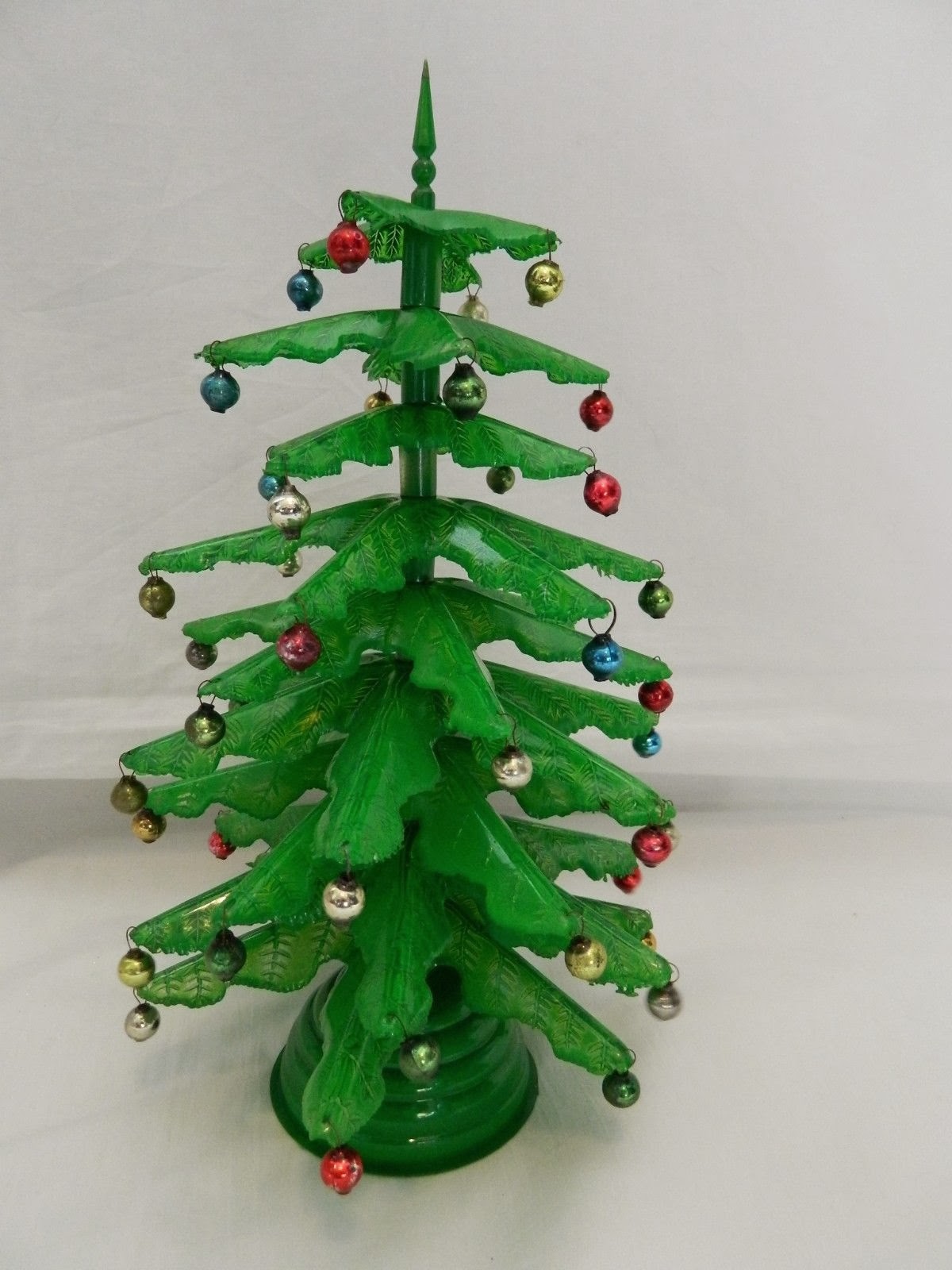 gold country girls Vintage Plastic Christmas Trees