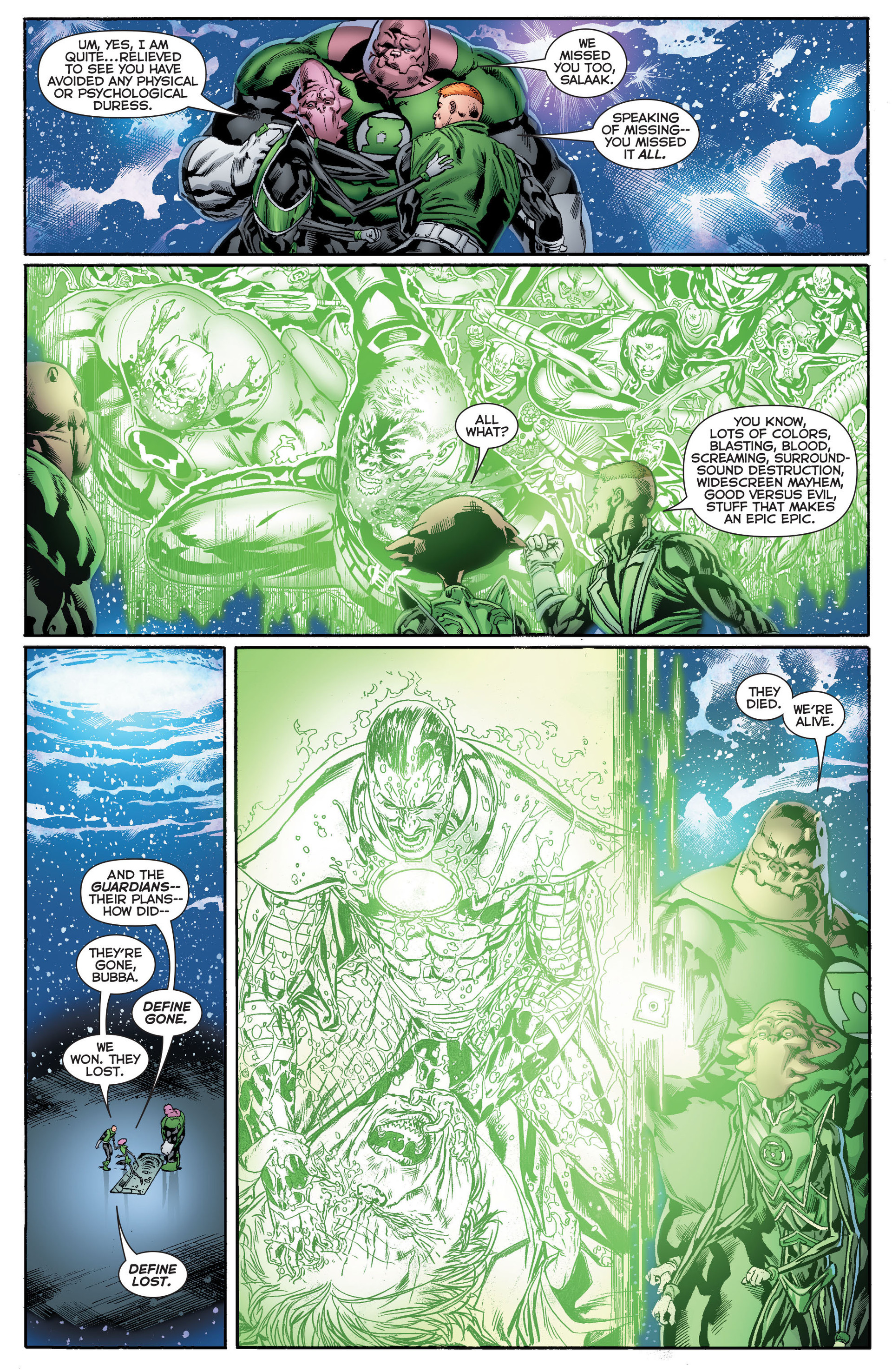 Read online Green Lantern Corps (2011) comic -  Issue #20 - 4