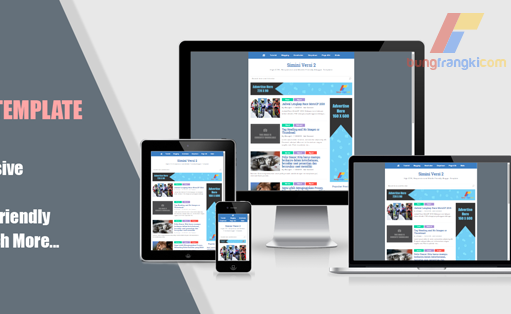 Simini Versi 2: Responsive, High CTR, Mobile Friendly Blogger Template