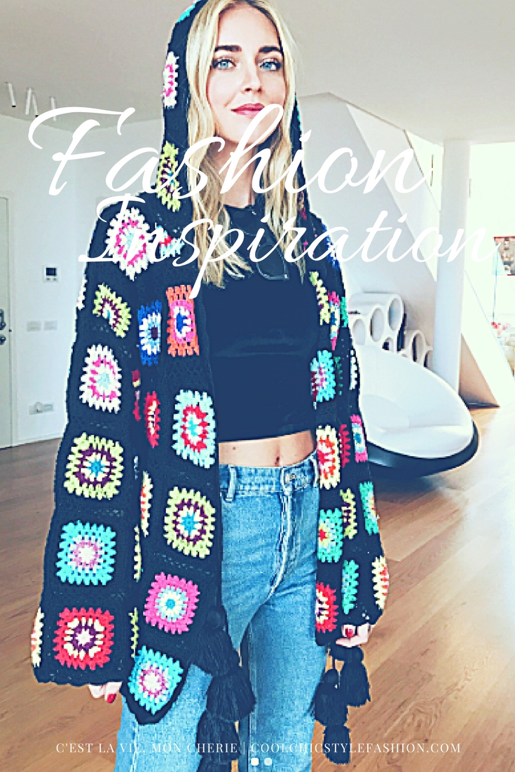 Fashion Inspiration Crochet Celebrity Looks Autumn/Winter 201718