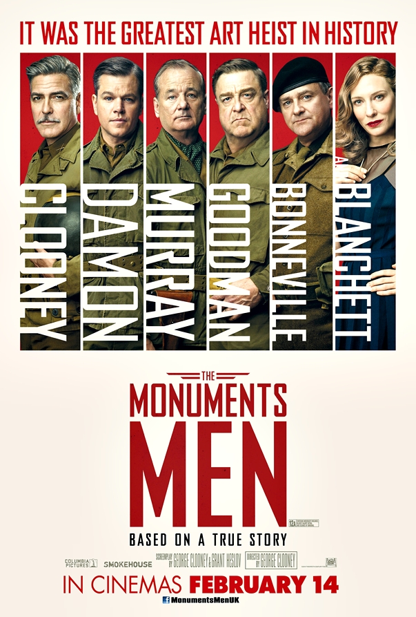 Monuments Men póster
