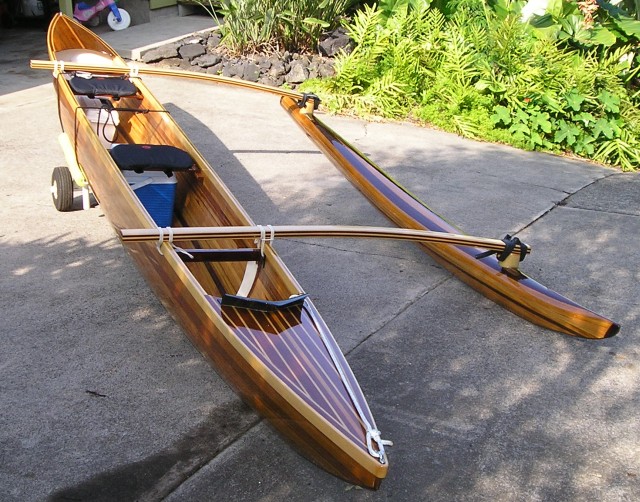 Ulua Outrigger Sailing Canoe Build your own 18' (5.4M) outrigger