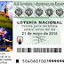 Lotería Nacional, sábado 21/05/2016