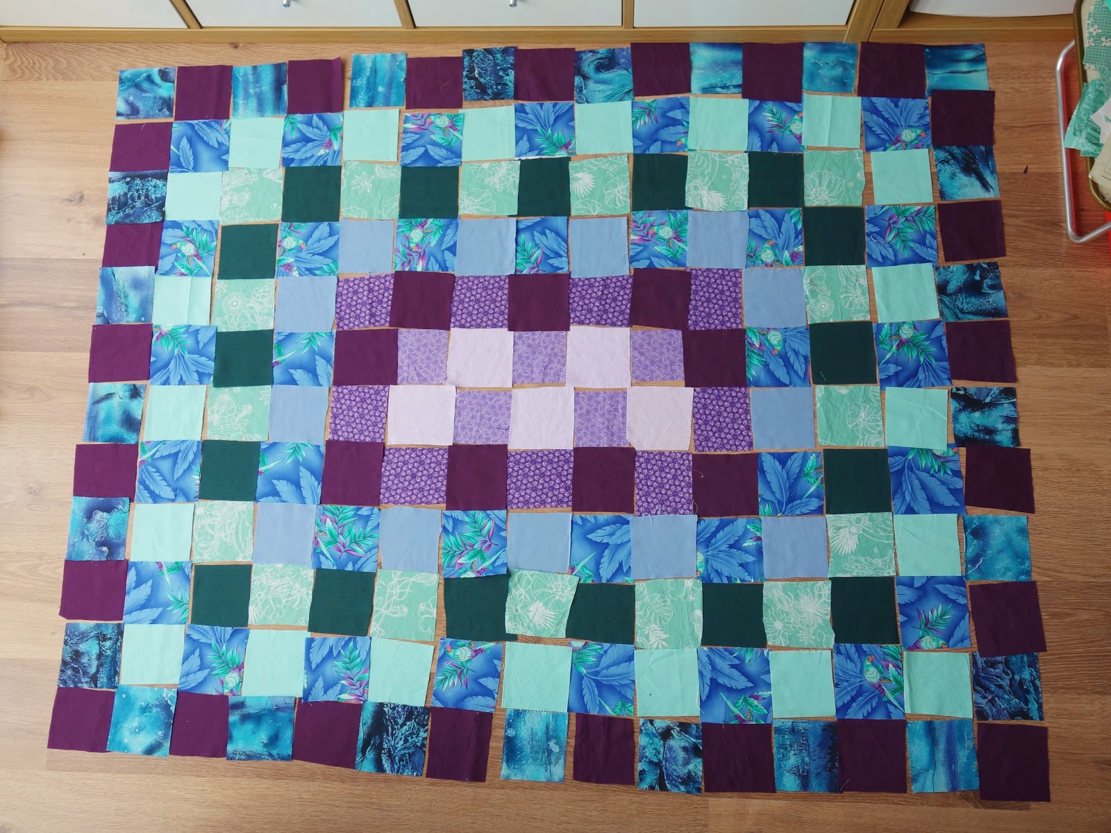 Always Arty Patchwork Blanket