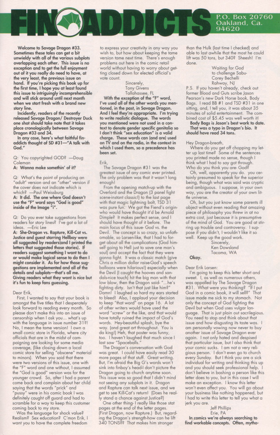 The Savage Dragon (1993) Issue #33 #36 - English 25